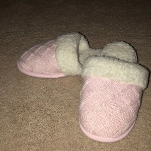 Fluffy slippers